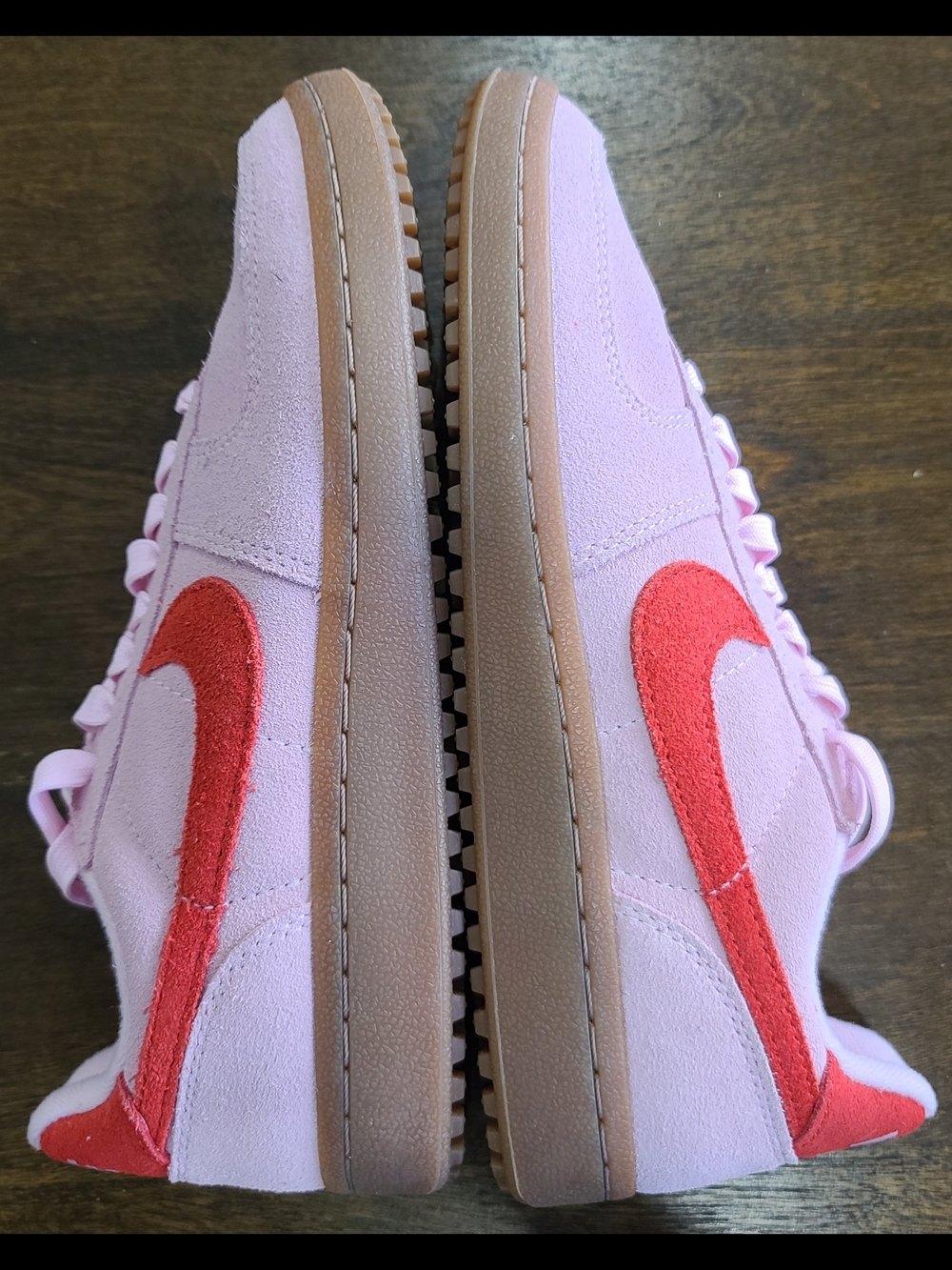 Nike Field General Suede Pink Foam Gum Dark Brown Light Crimson Women's